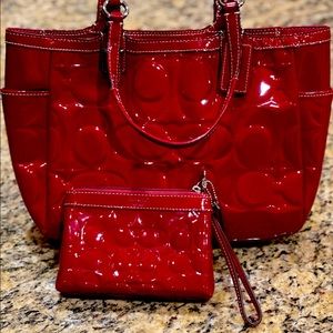 Coach Patent Leather Purse